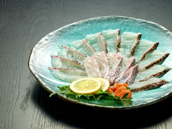 敦賀真鯛のしゃぶしゃぶ